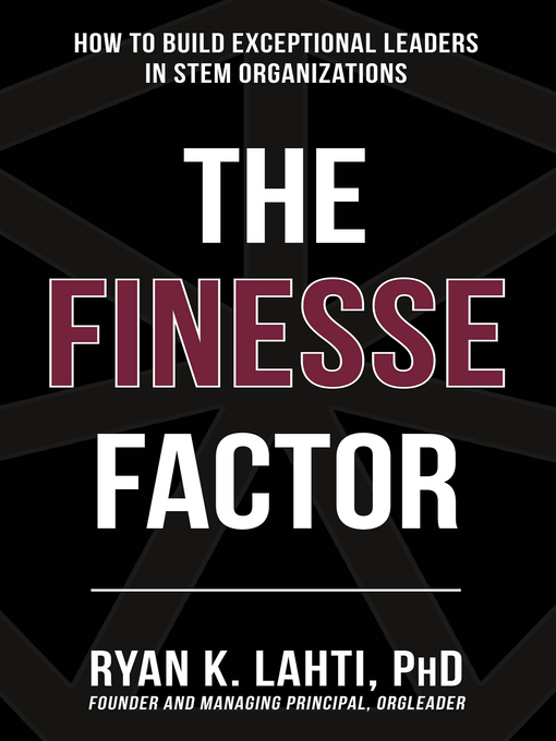 Title details for The Finesse Factor by Ryan Lahti - Wait list